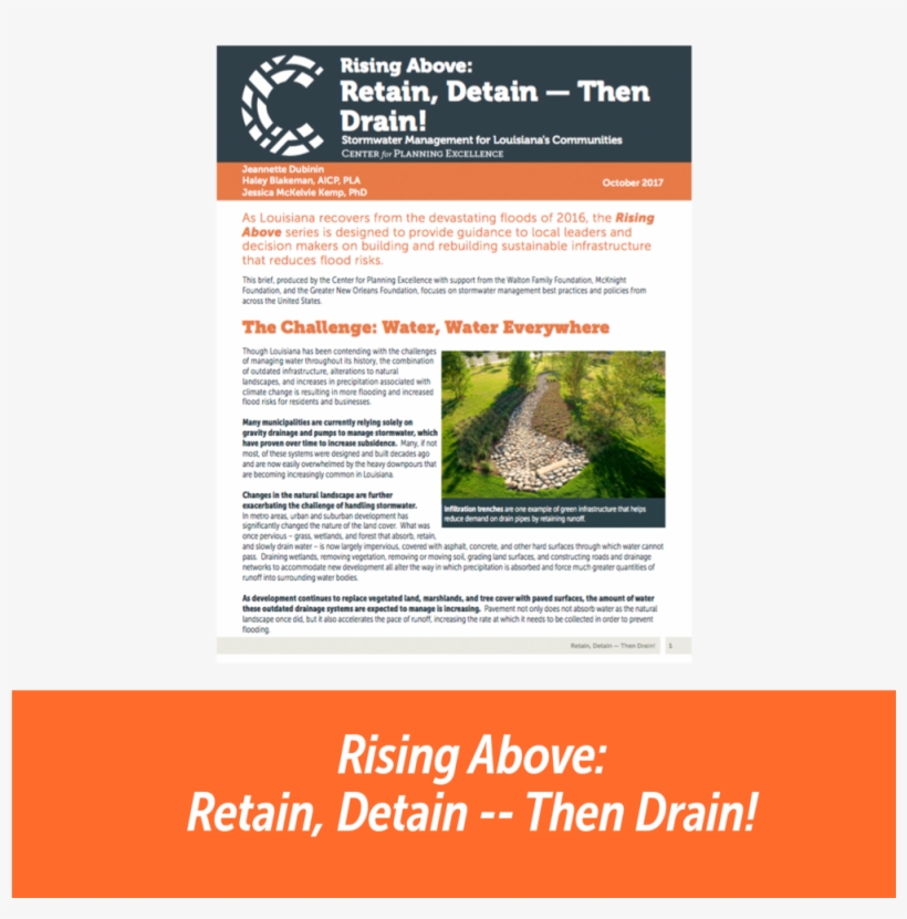 Rising Above Retain Detain - Drain Cover, transparent png