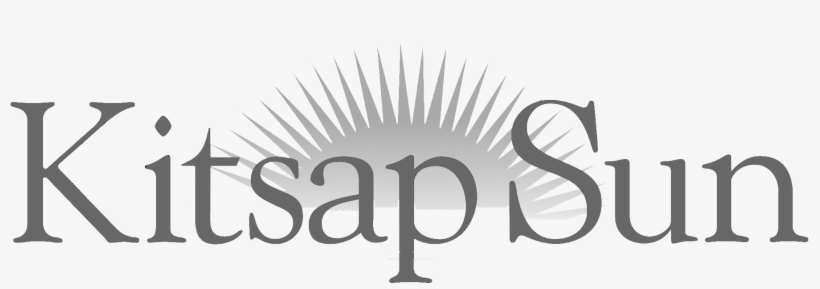 Kitsap Sun Logo Grayscale - Kindred Healthcare Logo, transparent png