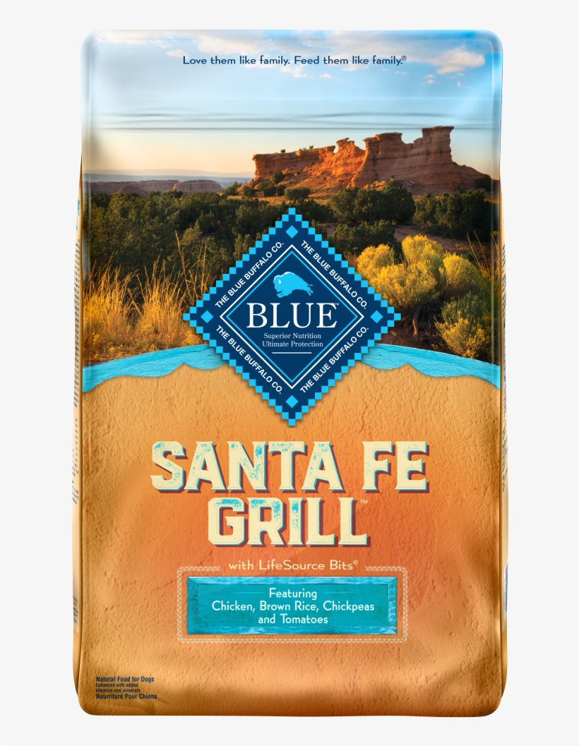 Blue Buffalo Regionals Santa Fe Grill With Chicken, - Blue Buffalo Dog Food, transparent png