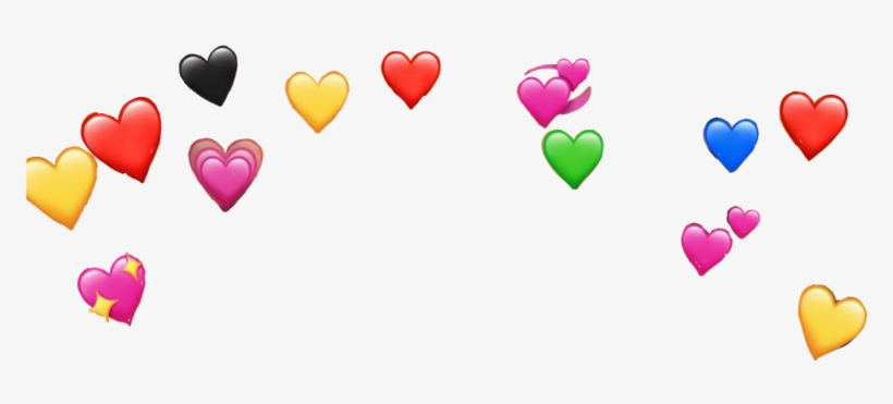 Meme Png Coraçoes Emogi Coraçoes❤ Png Meme Color - Meme Dos Corações Png, transparent png