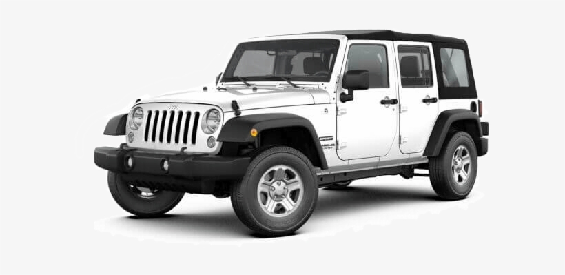 Bright White - Jeep Wrangler Red Color, transparent png
