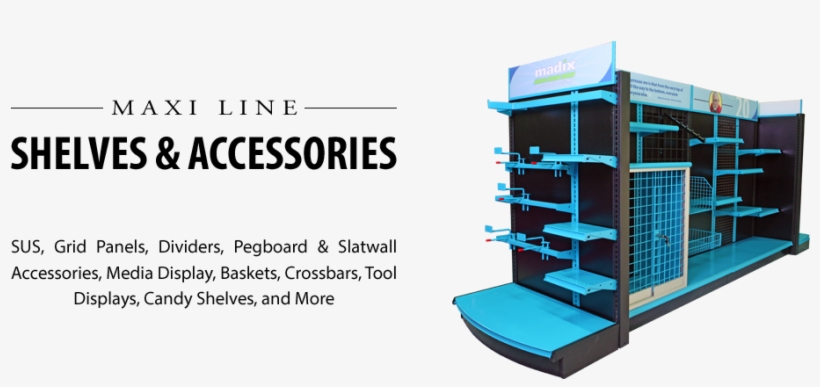 Https - //www - Madixinc - Com/images/products/maxi - Shelf, transparent png