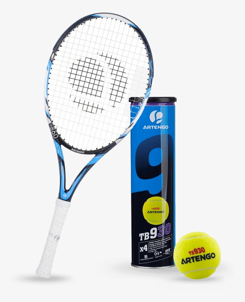 Racket Sports - Tennisschläger Tr860 Blau, Artengo, transparent png