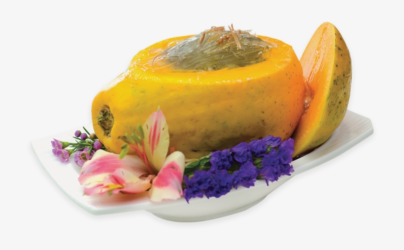 Shark's Fin Double-boiled With Papaya - Simmering, transparent png