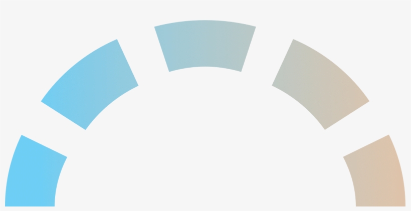 Warm To Cool Whites - Circle, transparent png