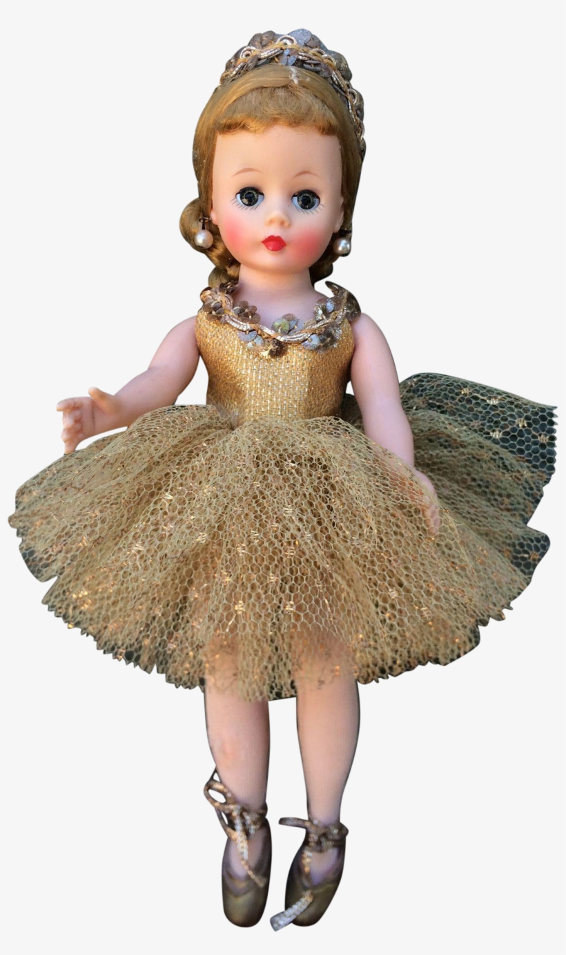 1959 Madame Alexander Gold Cissette Ballerina Beautiful - Alexander Doll Company, transparent png