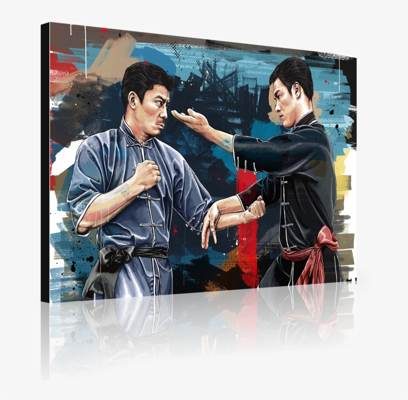 Bruce Lee And Taky Kimura - Album Cover, transparent png