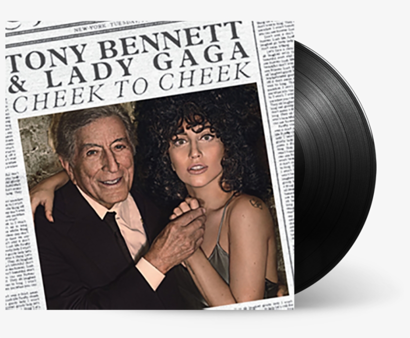 Cheek To Cheek Lp Vinyl Lady Gaga Official Shop - Tony Bennett Cheek To Cheek, transparent png