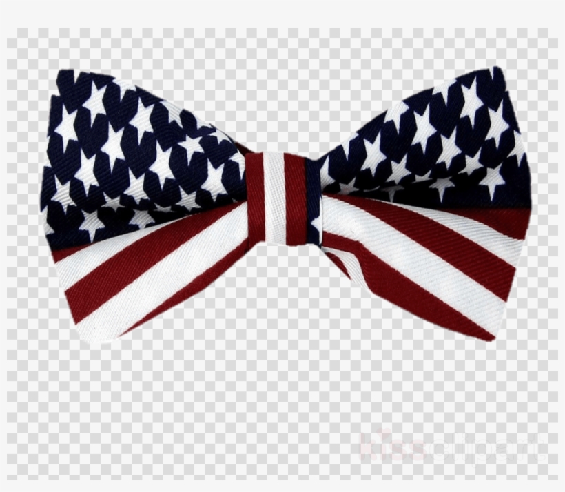 American Flag Bow Tie Clipart United States Of America - American Flag Bow Tie, transparent png