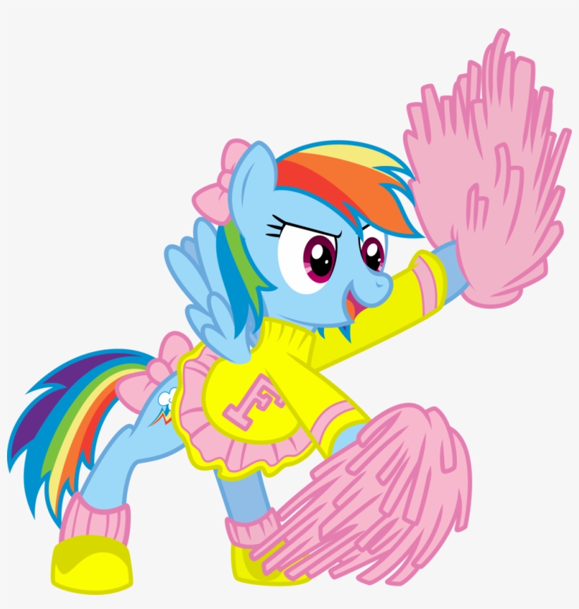 Absurd Res Artist Yetioner Bow Cheerleader - Fluttershy Cheerleader, transparent png