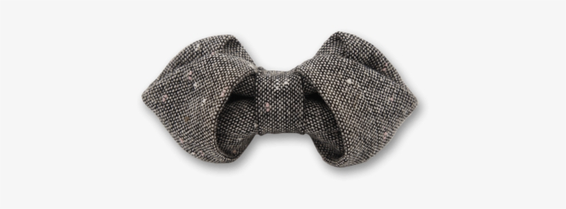 Folding In Grey Bow Tie - Buckle, transparent png