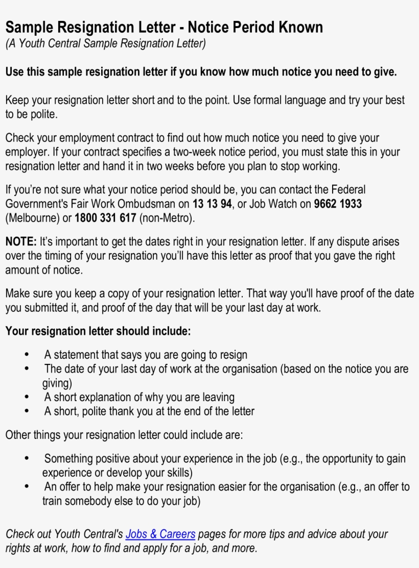 Gallery Of Half Day Leave Application For Exam With - Hand In Notice Work Letter, transparent png