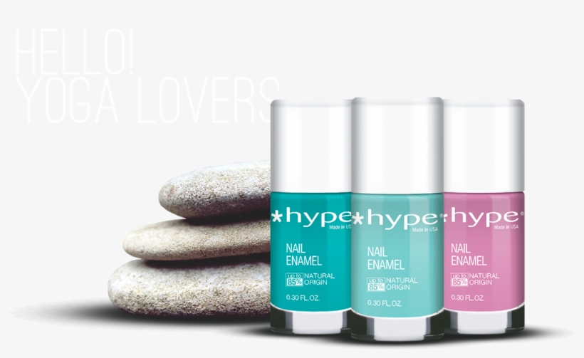 Hello Yoga Lovers - Nail Polish, transparent png