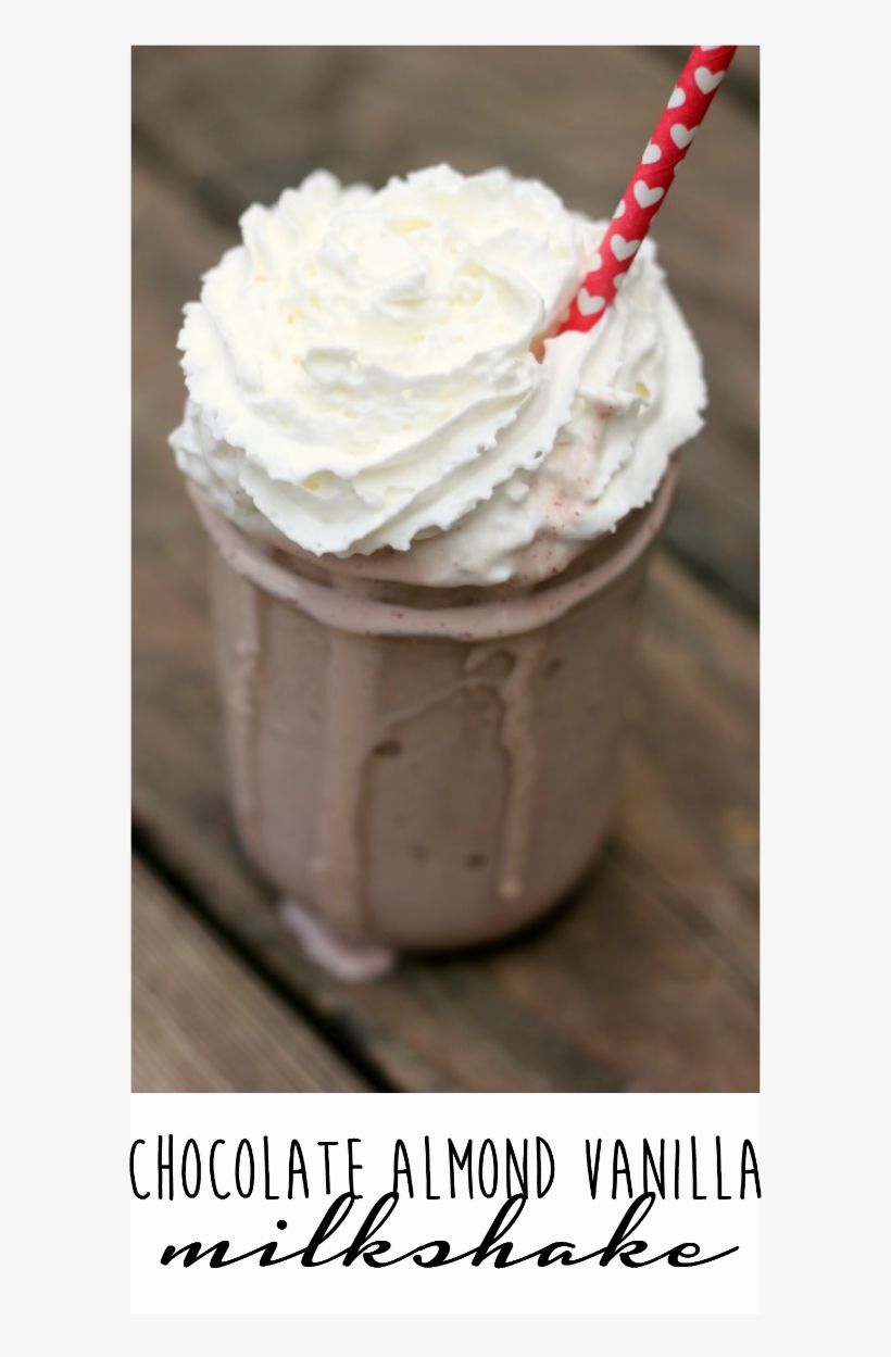 Chocolate Almond Vanilla Milkshake - Vanilla, transparent png