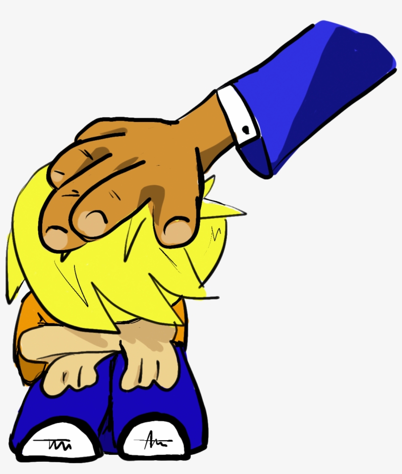 Z Cry Kneel Pray Hand - Cartoon, transparent png