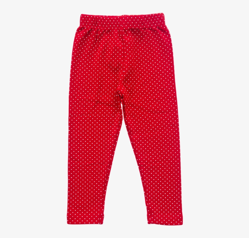 Baby Luigi Red Polka Dot Leggings - Toddler, transparent png