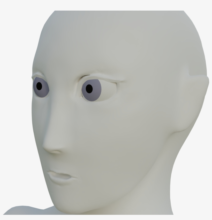 Now This One Was When I Tried Sculpting An Anime Character's - Mannequin, transparent png