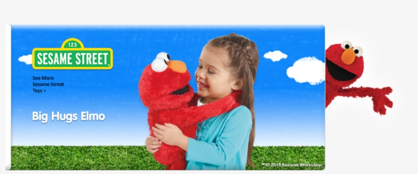 Big Hugs Elmo - Sesame Street, transparent png