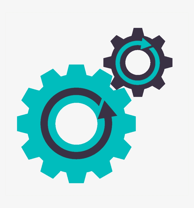 Cogs - Gear Icon Vector, transparent png