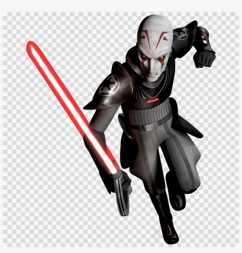 Star Wars Inquisitor Png Clipart The Inquisitor Anakin - Fathead Star Wars The Inquistor Peel And Stick Wall, transparent png