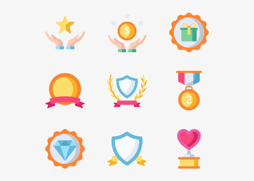 Rewards & Badges - Circle, transparent png