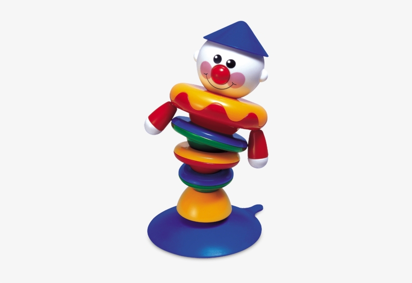 This Fun Colourful Clown Can Spin His Head And Swing - Tolo Toys Wobbly Clown, transparent png