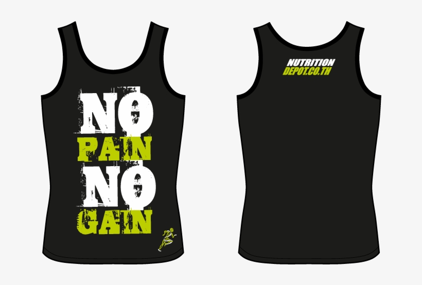 Singlet Train Like A Champion Back - Fashion, transparent png