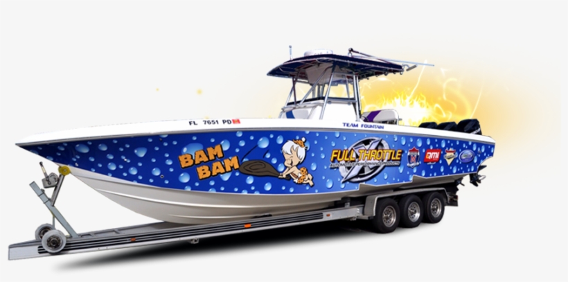 Boat Wraps Done In Orlando By Technowraps - Wraps For A Boat, transparent png