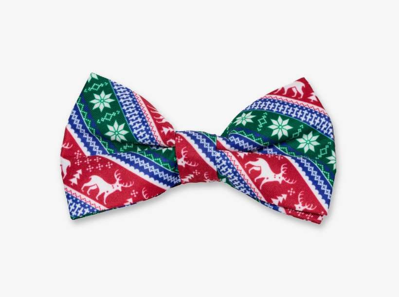 X-mas Bow Tie Red/green/blue - Transparent Bowtie Green Png, transparent png