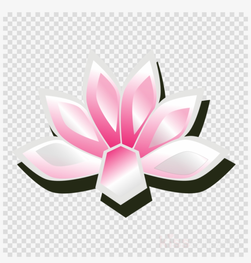 Lotus Flower Abstract Png Clipart Sacred Lotus Clip - Png Record Vinyl Hd, transparent png