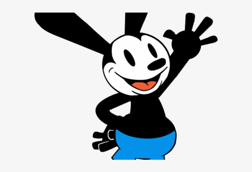 Rejected Stamp Clipart Disney - Oswald The Lucky Rabbit, transparent png