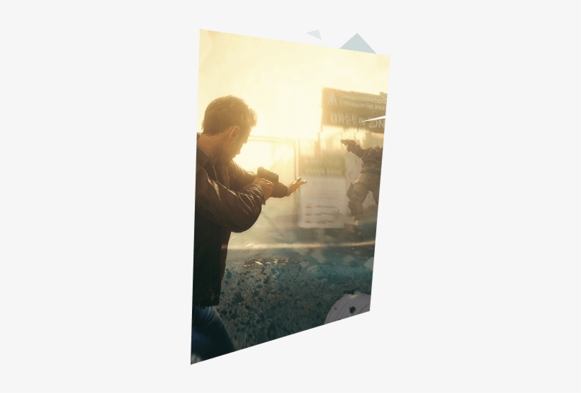 „alan Wake” Czy „max Payne” - Paper, transparent png
