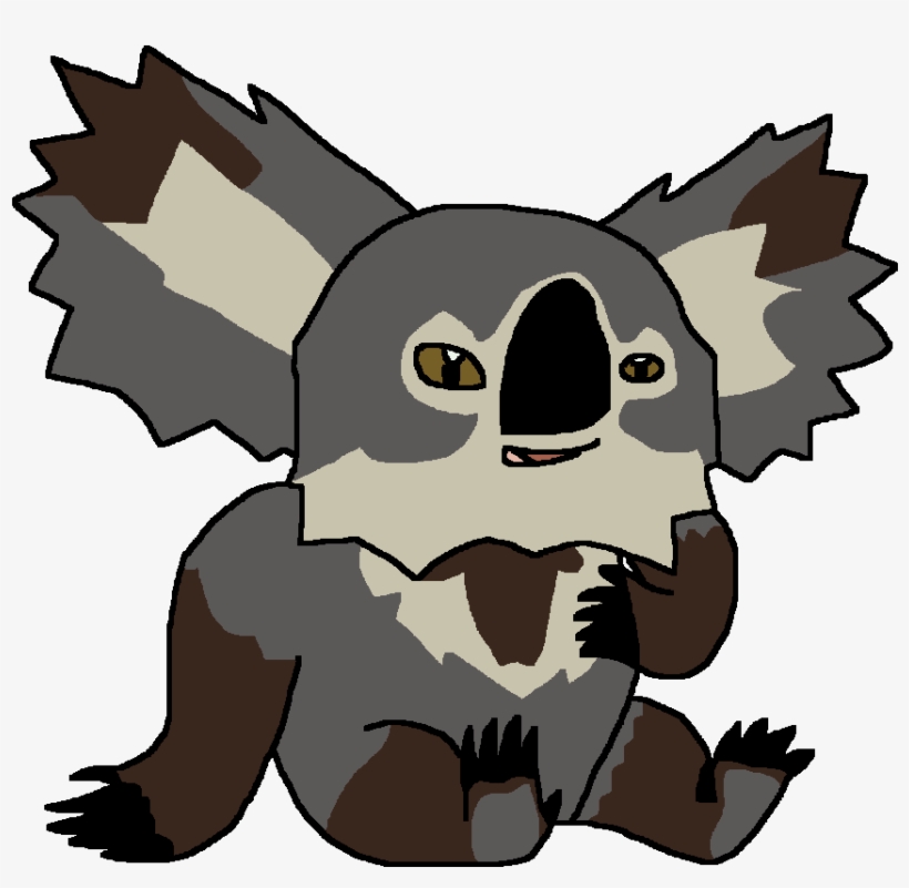 Victorian Koala - Cartoon, transparent png