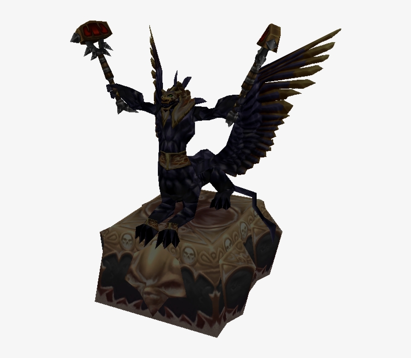 Obsidian Statue - Obsidian Statue World Of Warcraft, transparent png