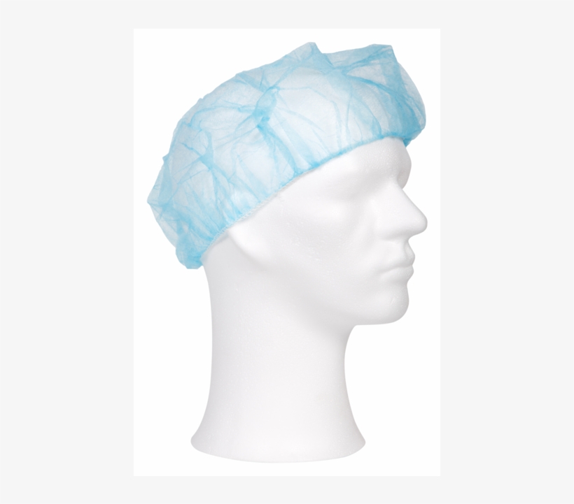 Comfort Hairnet, Non-woven, Vlak, Ø58cm, Blue - Headpiece, transparent png