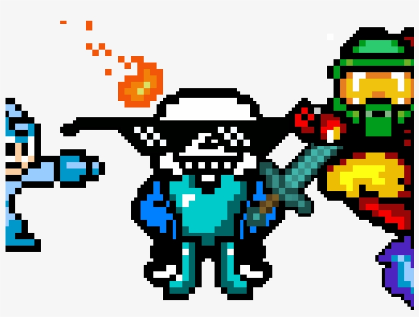 Mlg - 8 Bit Megaman, transparent png
