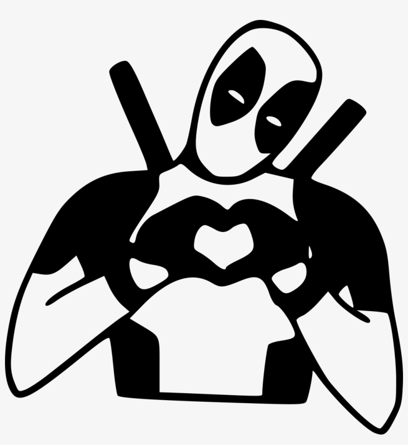 Deadpool Deadpoolcut - Deadpool Decal, transparent png