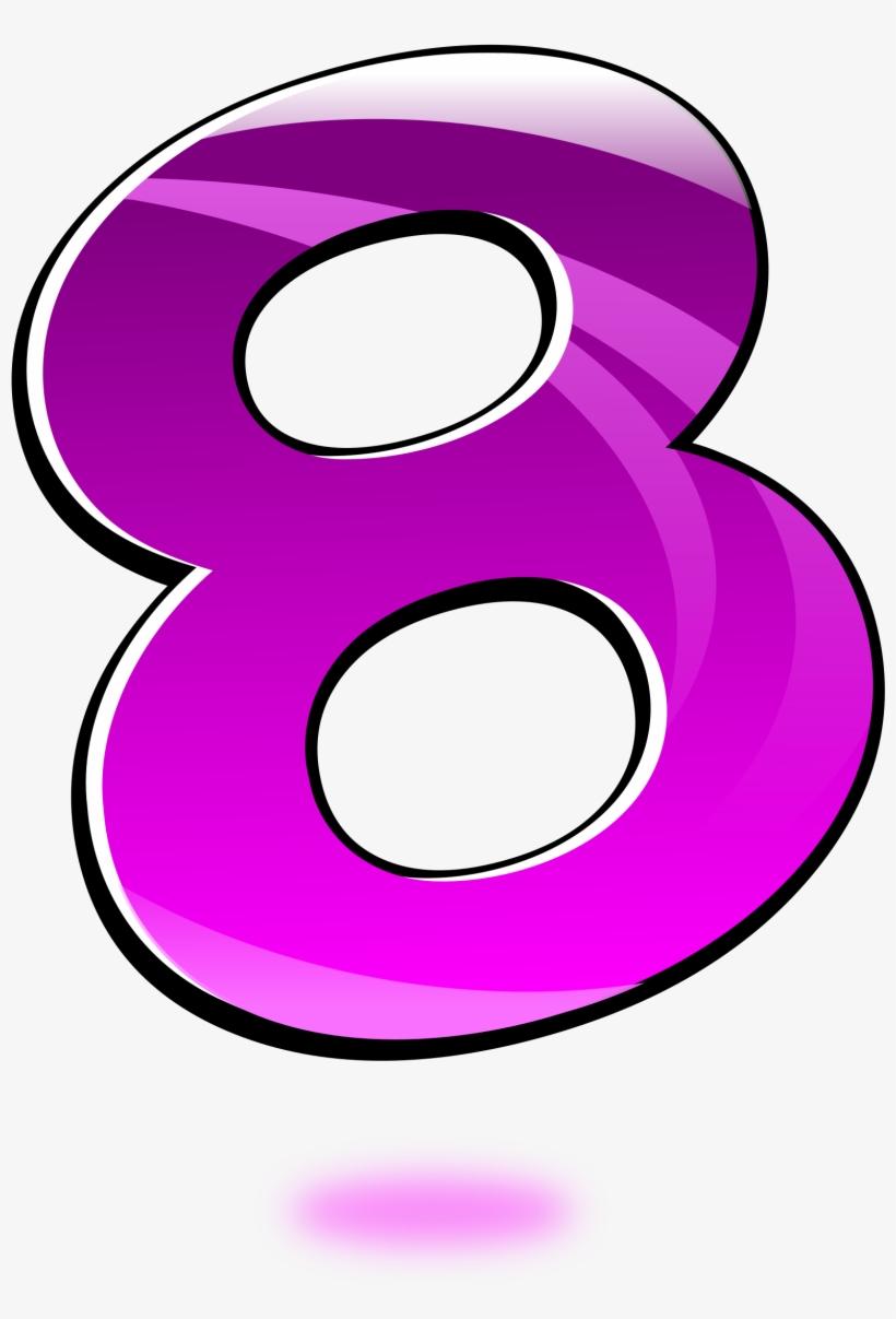 Number 8 Png - Number 8 Clipart, transparent png