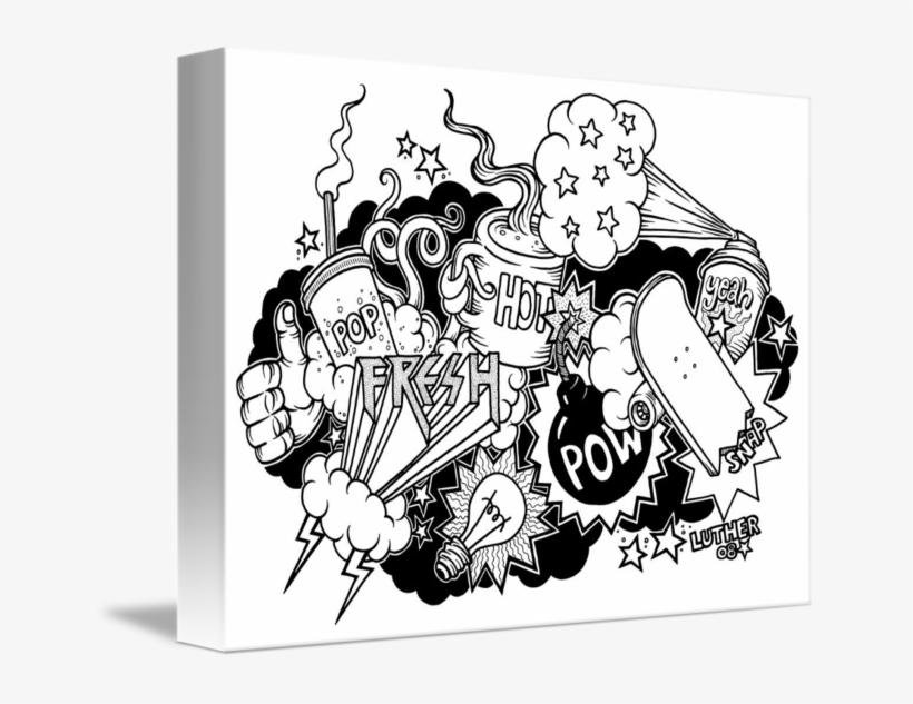 Image Library Stock Collection Of Free Crowd Line Download - Rockabilly Drawings, transparent png