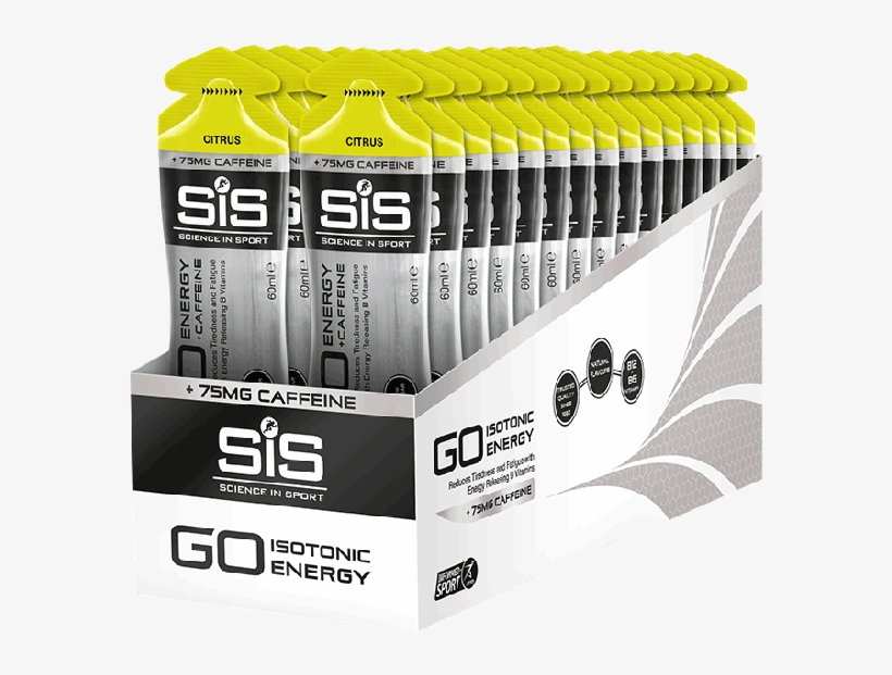 Go Energy Caffeine Gel - Sis Go Isotonic Energy Gels Apple 30 X 60ml, transparent png