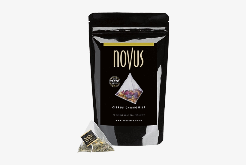 Citrus Chamomile Tea - Novus Tea 紅茶 ティーバック 12個入り (サファイア・アールグレイ), transparent png