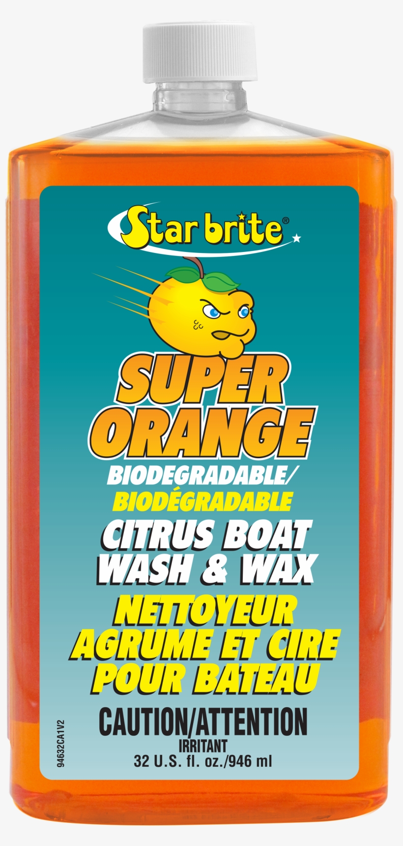 A1 94632c - Starbrite Super Orange Biodegradable Citrus Bilge Cleaner, transparent png