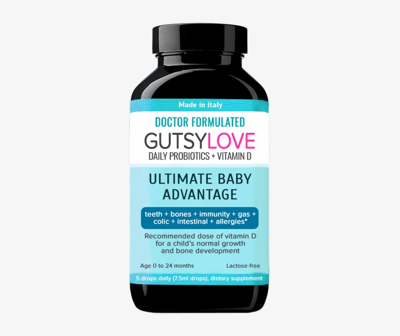 Gutsylovebottle-babies - Hum Nutrition Here Comes The Sun High-potency Vitamin, transparent png