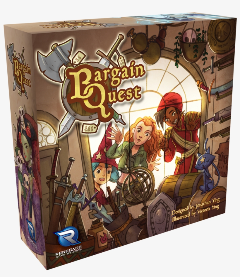 Bargainquest 3d Box Rgb - Bargain Quest, transparent png
