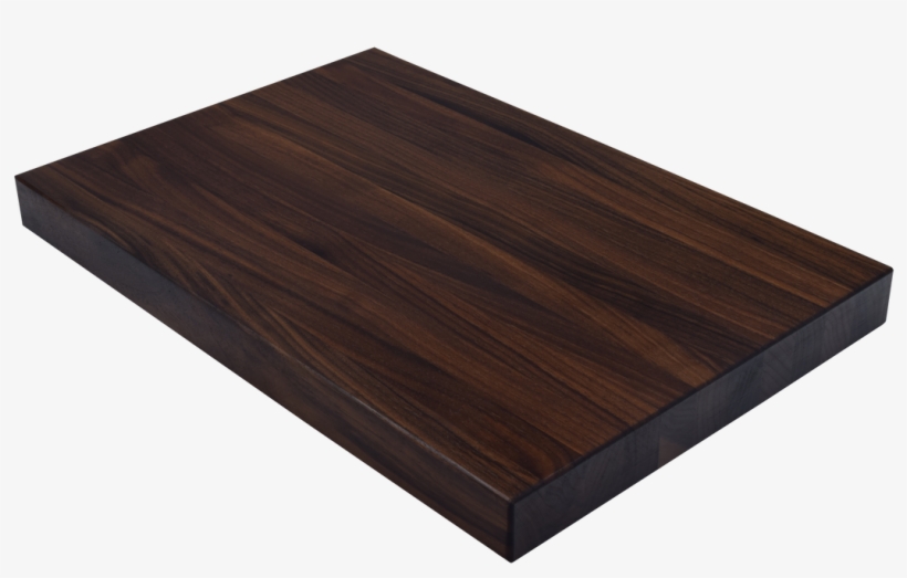 Walnut Butcher Block Cutting Board - Window Sill, transparent png