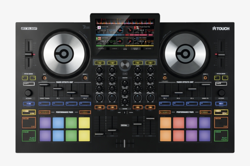 Reloop Touch Dj Controller, transparent png