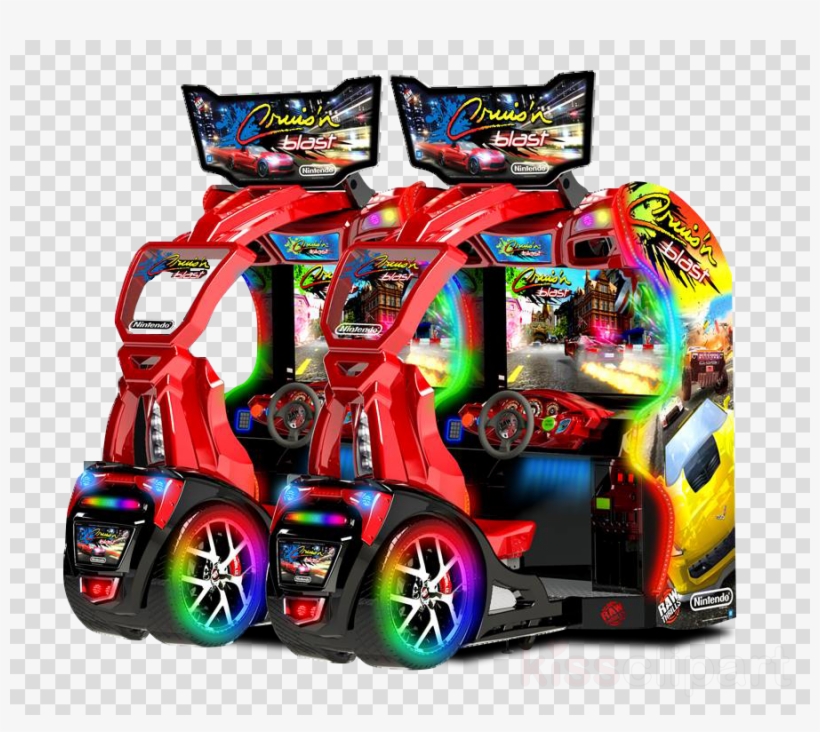 Cruis N Blast Raw Thrills Clipart Cruis'n Usa Cruis'n - Cruis N Blast Arcade Game, transparent png
