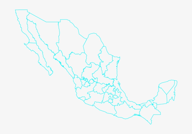 Presencia En Más De 26 Estados De La República Mexicana - Mexico, transparent png