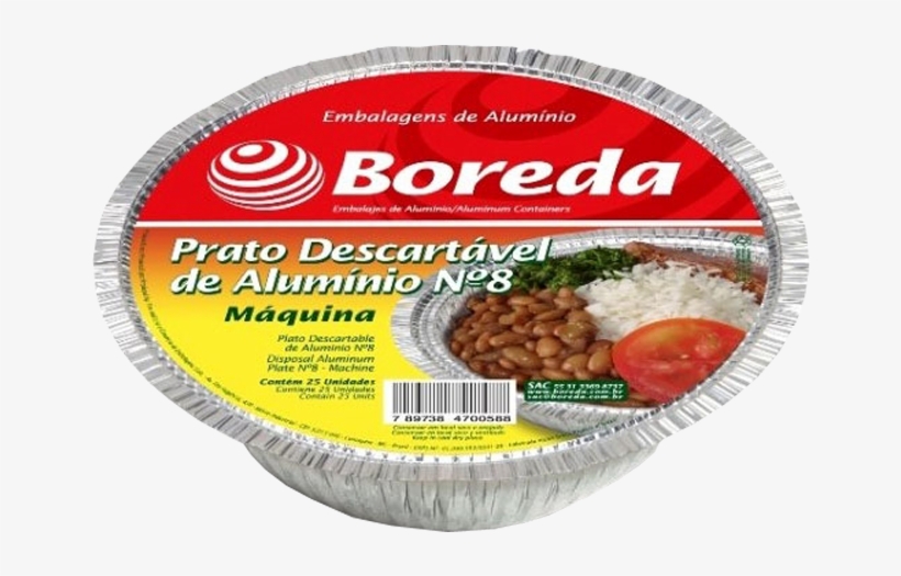 Mineira Embalagens Marmitex N8 Fechamento Maquina Boreda - Marmitex Aluminio N 5, transparent png