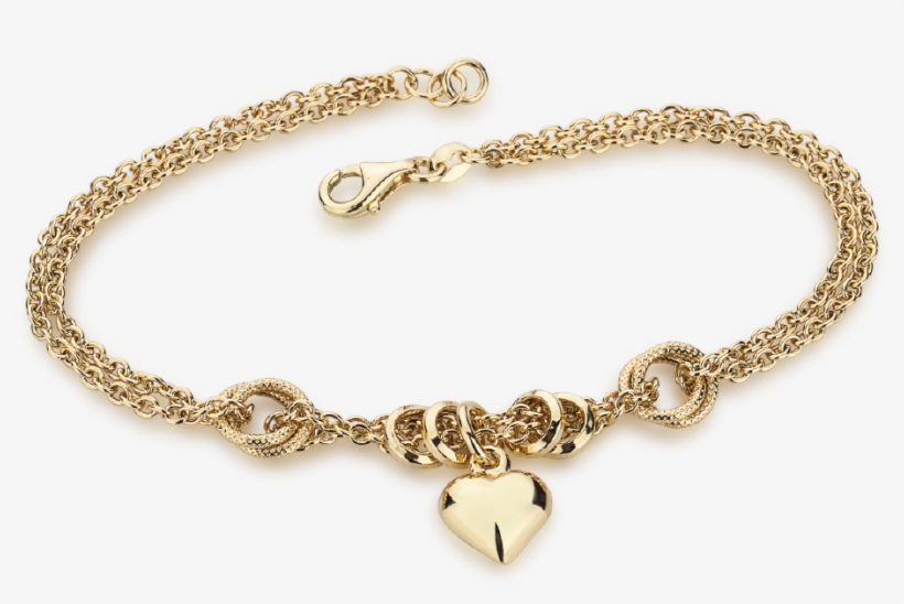 Pulseira Em Ouro Amarelo - Chain, transparent png